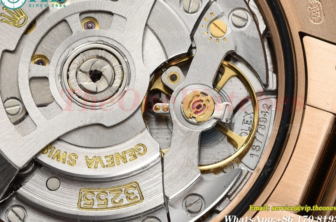 Weight) V3 Dia 36mm Brown DayDate RG VR3255(Gain RG 128235 QF 0317